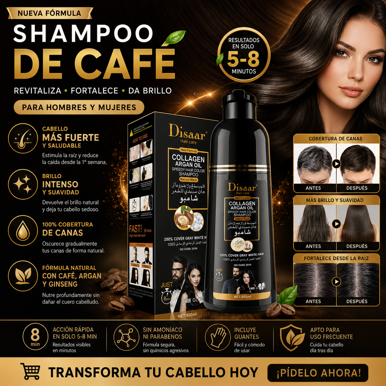 Shampoo Anticanas Premium