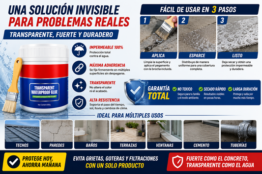 HydroSeal PRO™ – Gel Sellador Impermeabilizante 300 g